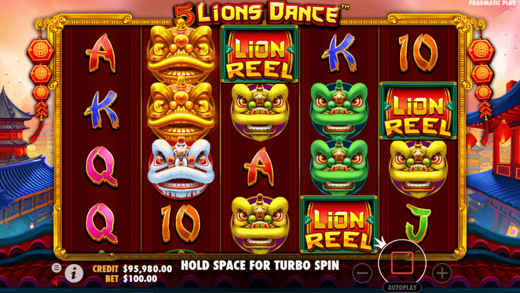 5 Lions Dance Slot Review