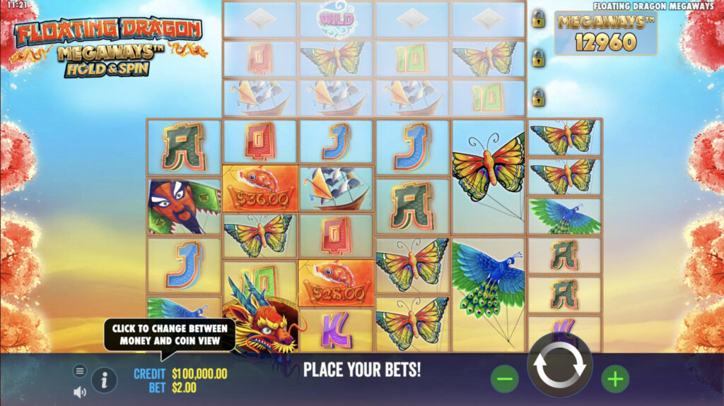 Floating Dragon Megaways Hold & Spin Slot Review