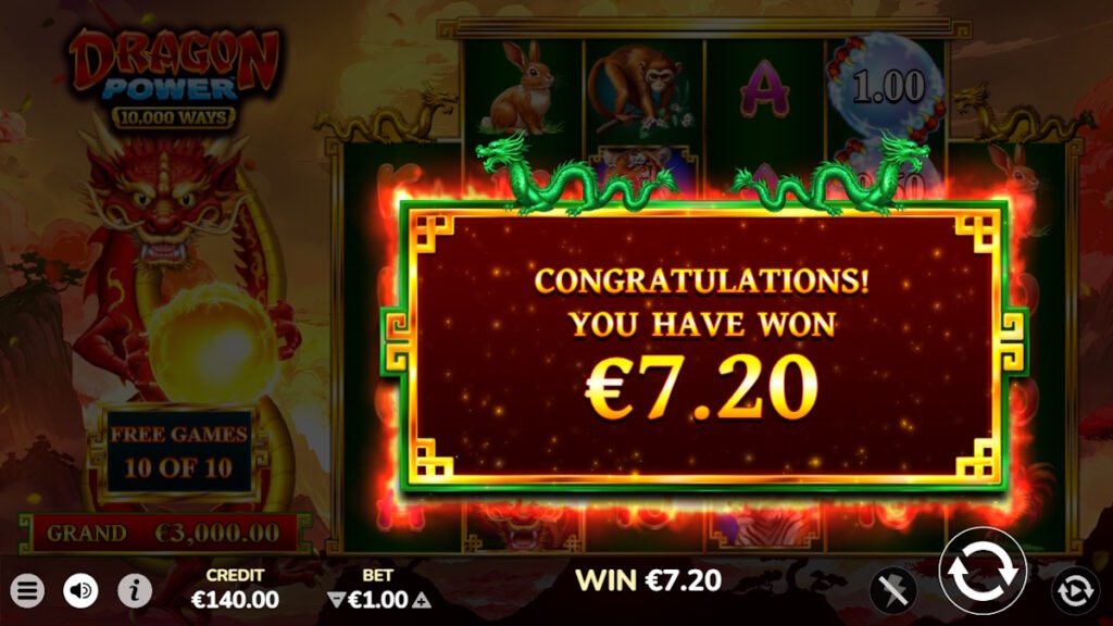 Dragon Power 10000 Ways Slot Review