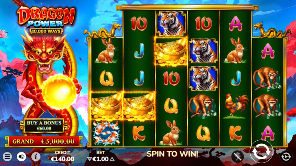 Dragon Power 10000 Ways Slot Review