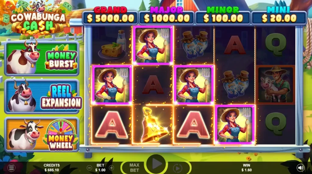 Cowabunga Cash Slot Review