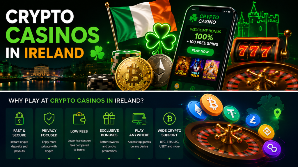 Crypto Casinos in Ireland